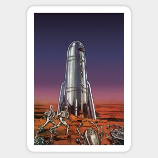 Vintage Science Fiction Sticker